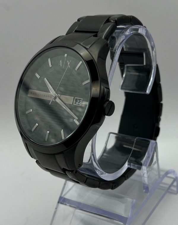 Armani Exchange AX2104 46 mm Black Stainless Steel Case Black Stainless Strap Sale