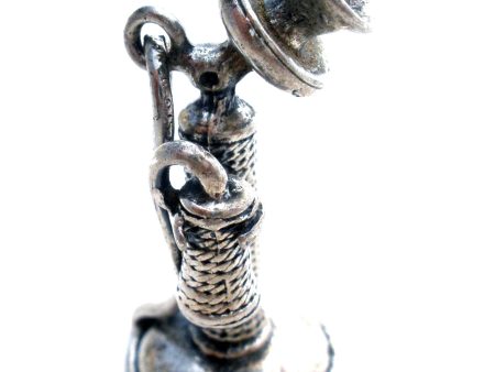 Danecraft Sterling Silver Phone Charm Vintage Fashion