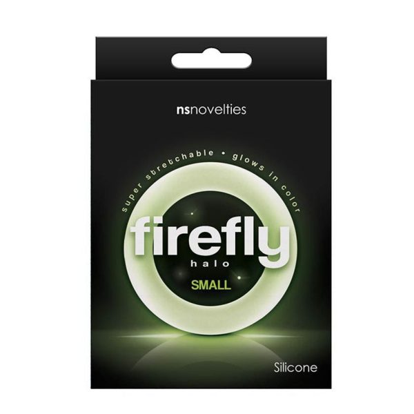 Firefly Halo Small świecący w ciemności pierścień erekcyjny Clear Supply