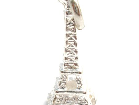 Eiffel Tower Paris Sterling Silver Charm Pendant For Discount