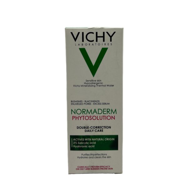 Vichy Normaderm Phytosolution Double Correction Daily Care - 50ml for Clearer, Healthier Skin Online Hot Sale