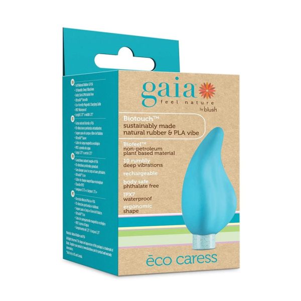 Gaia Eco Caress masażer łechtaczki Aqua on Sale