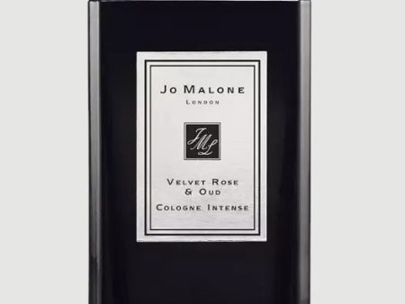 Jo Malone London Velvet Rose & Oud Cologne Intense 100ml - Luxurious Fragrance For Discount