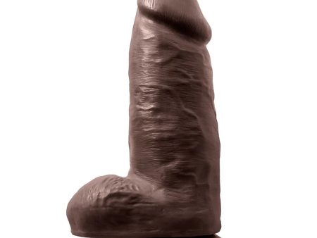 Au Naturel Chub realistyczne dildo z cyberskóry Chocolate For Sale