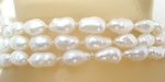 14K Gold Freshwater Pearl Bracelet Triple Strand For Discount