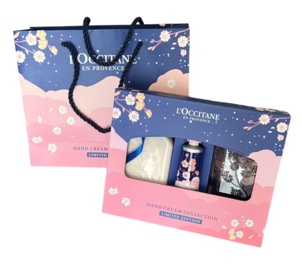 L Occitane Hand Cream Collection Gift Set - Limited Edition, Cerisier Étoile Fragrance For Cheap