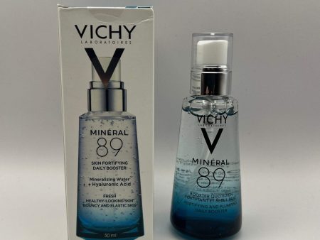 Vichy Mineral 89 Fortifying and Replumping Daily Booster 50ml - Hydrate and Strengthen Your Skin on Sale