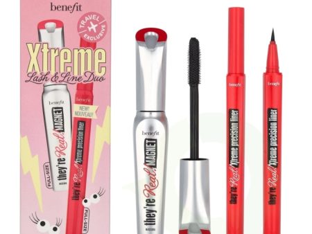 Xtreme Lash & Line Duo zestaw ekstremalnie wydłużający tusz do rzęs 9g + eyeliner w pisaku 0.35ml For Sale