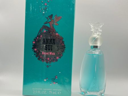 Anna Sui Secret Wish Eau de Toilette Spray 75 ml | Fruity & Warm Fragrance for Women Discount