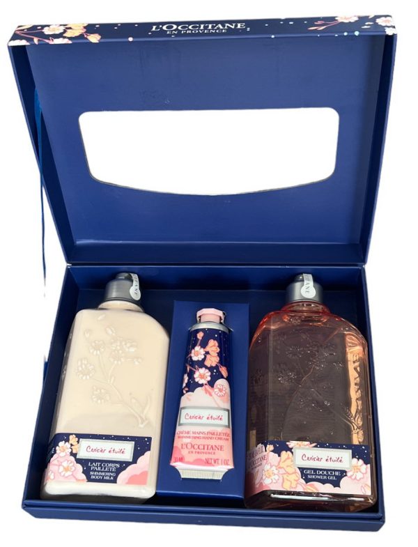 L Occitane Hand Cream Collection Gift Set - Limited Edition, Cerisier Étoile Fragrance For Cheap