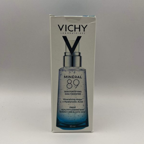 Vichy Mineral 89 Fortifying and Replumping Daily Booster 50ml - Hydrate and Strengthen Your Skin on Sale