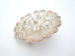 Sterling Silver Cannetille Flower Brooch Pin Vintage Discount