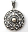 Mexican Samara Medallion Pendant Sterling Silver For Discount